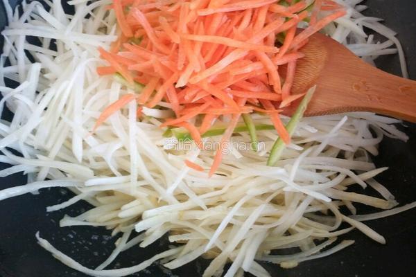 醋溜土豆丝的做法图解6