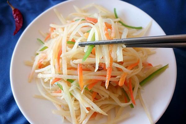 醋溜土豆丝的做法图解11