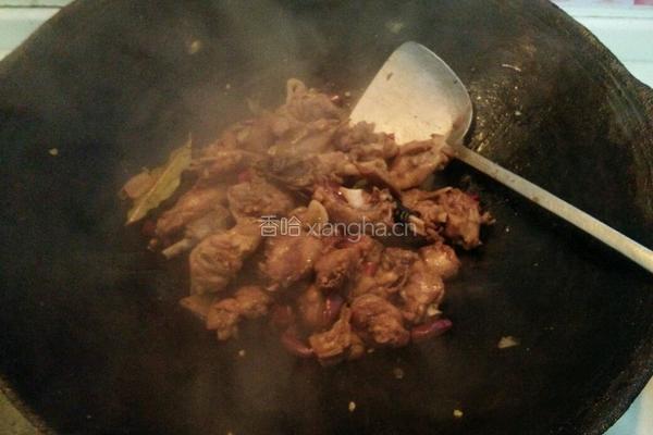 干锅香辣鸡的做法图解16