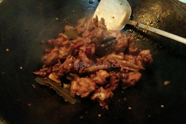 干锅香辣鸡的做法图解17