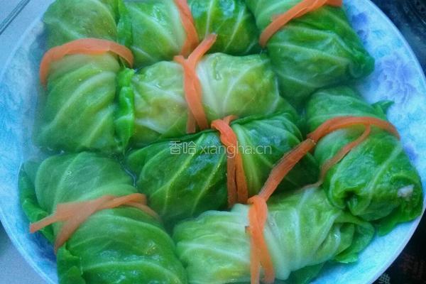 翡翠肉卷的做法图解14
