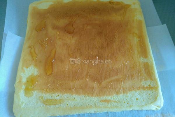 花纹蜂蜜蛋糕卷的做法图解22