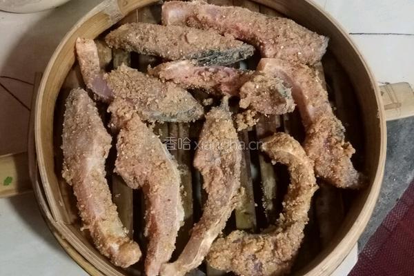 达州石梯大河鱼庄蒸鱼的做法图解15
