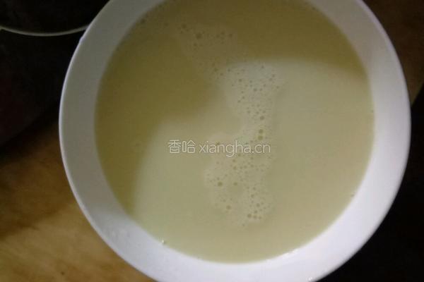 紫薯豆浆糖水的做法图解2