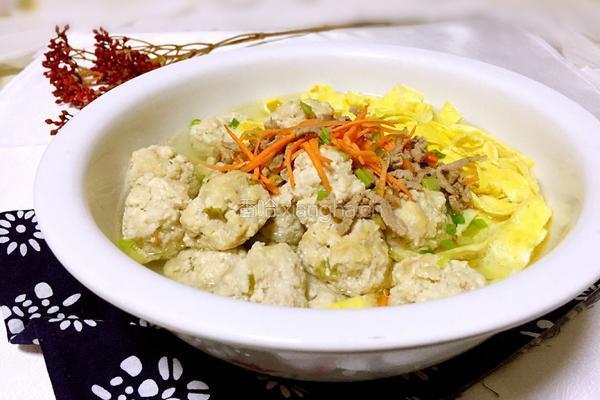 肉丸子蛋燕汤的做法图解14