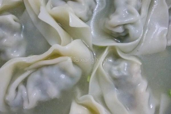 荠菜肉馄饨的做法图解11