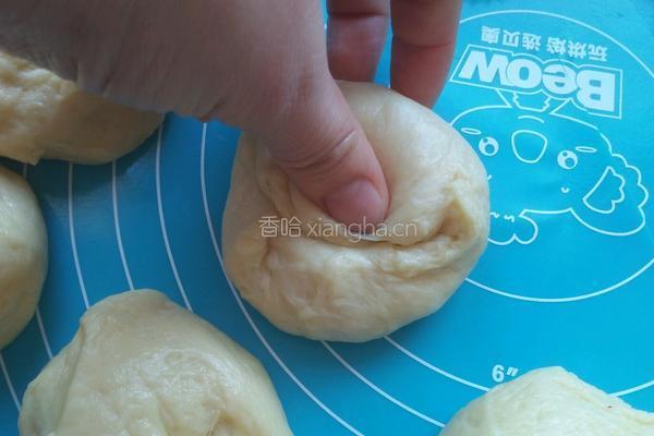奶油汉堡胚的做法图解6