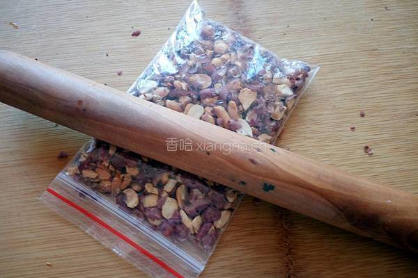花生芝麻酥饼的做法图解3