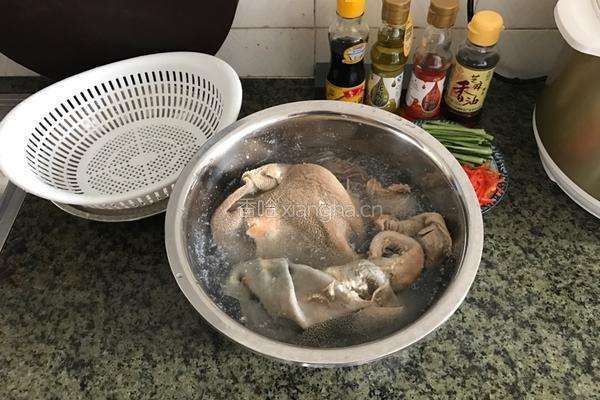 凉拌羊肚的做法图解7