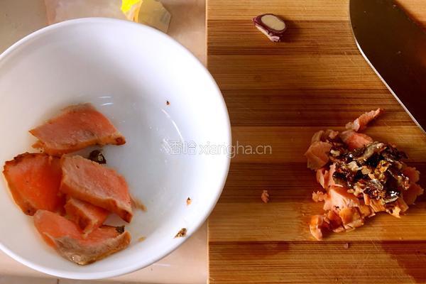 三文鱼焗饭的做法图解4