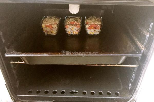 三文鱼焗饭的做法图解10