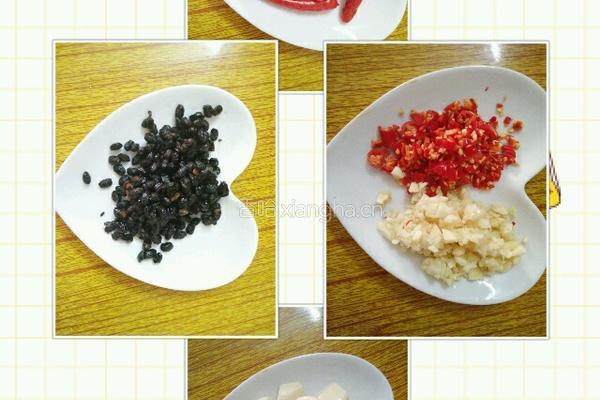 豆豉辣酱的做法图解1