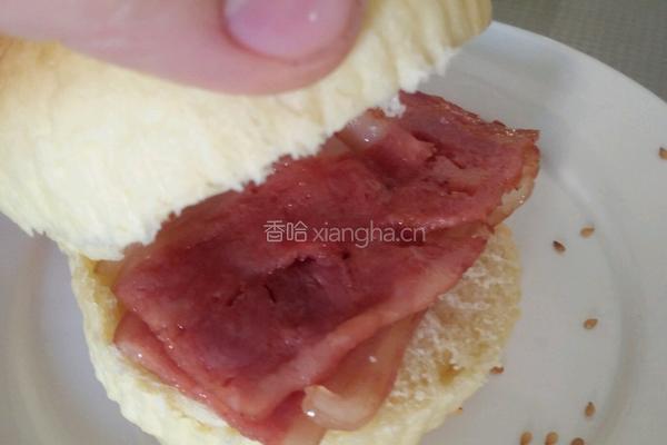 培根汉堡的做法图解5