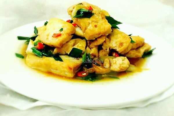 煎豆腐的做法图解9