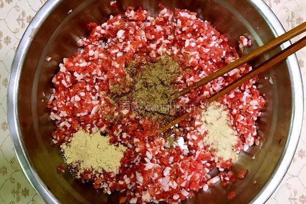 羊肉西葫芦馅饺子的做法图解2