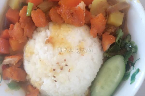咖喱鸡腿饭的做法图解6
