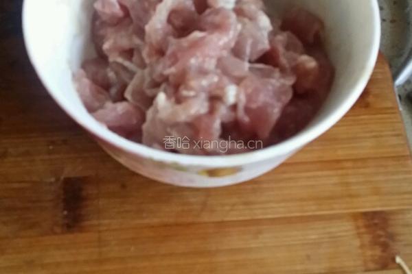 青椒肉片的做法图解2