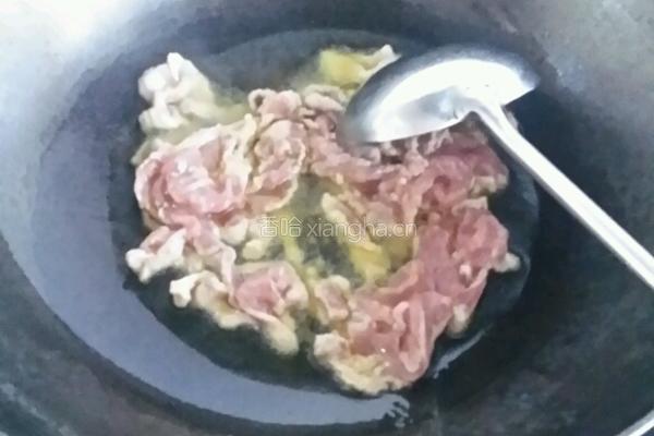 炒肉黄瓜的做法图解3