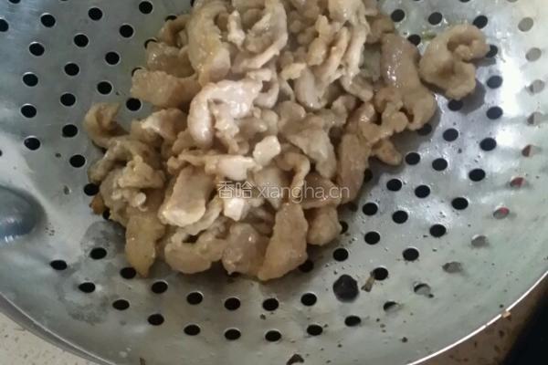 炒肉黄瓜的做法图解4