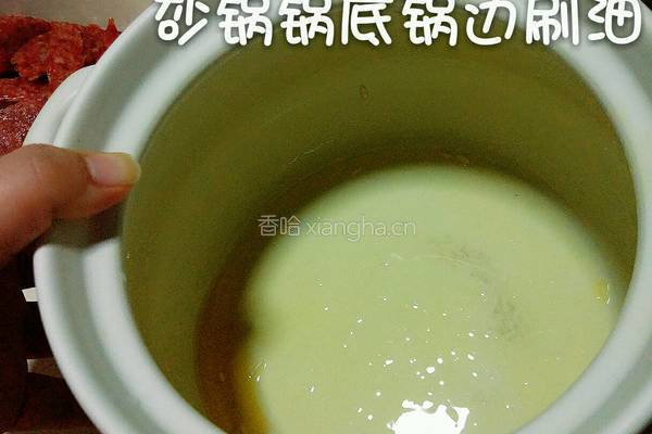 港式腊肠煲仔饭的做法图解2