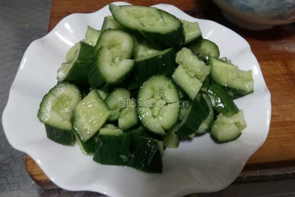 芝麻酱拌黄瓜的做法图解9