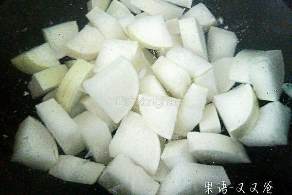 清炖羊肉萝卜汤的做法图解6