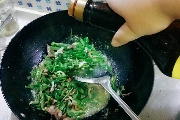 孜然炒肉的做法图解10