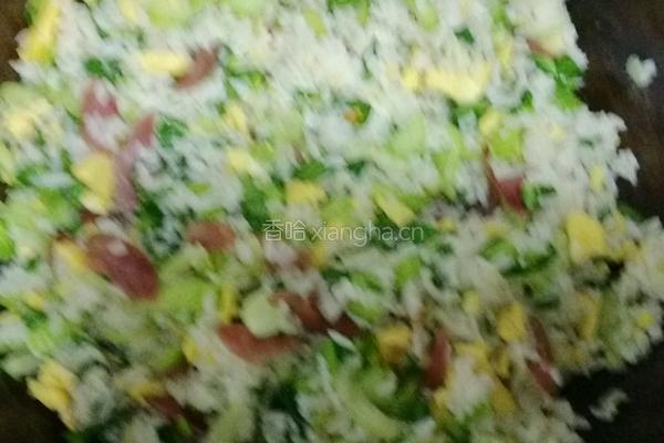 吉祥三宝炒饭的做法图解11