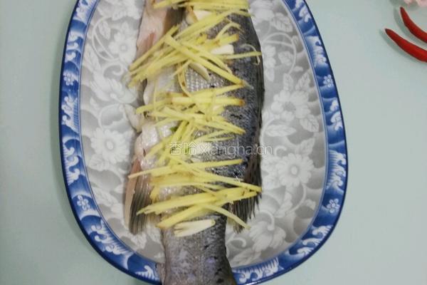 清蒸海鲈鱼的做法图解7