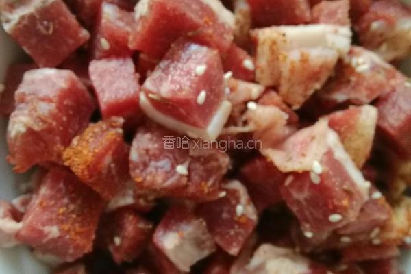 扒拉羊肉的做法图解1