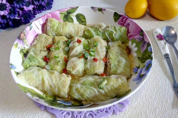 白菜肉卷
