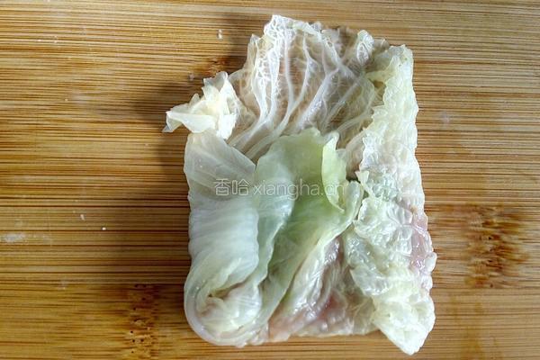 白菜肉卷的做法图解12