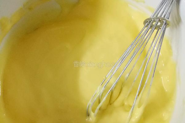 八寸戚风蛋糕(后蛋法）的做法图解6