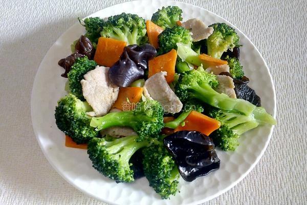西兰花炒肉的做法图解13