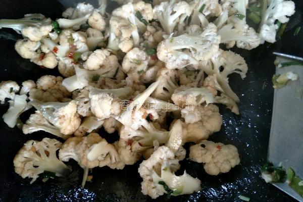 香菜花盖饭的做法图解4