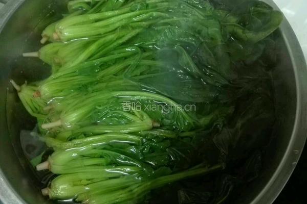 菠菜粉丝的做法图解5