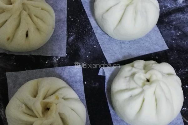 白菜肉米粉丝包的做法图解3