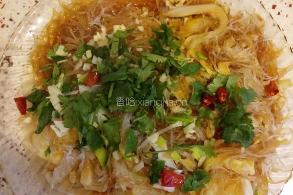 蒜蓉粉丝娃娃菜