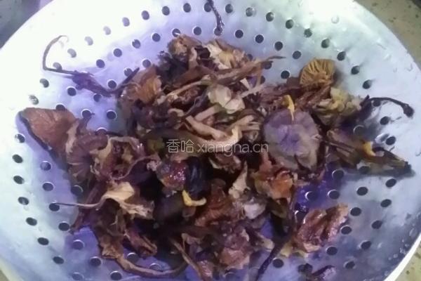 小野鸡炖蘑菇的做法图解7