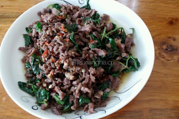小炒牛肉粒的做法图解7