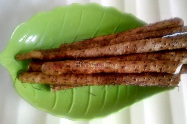 山药紫薯糕的做法图解1