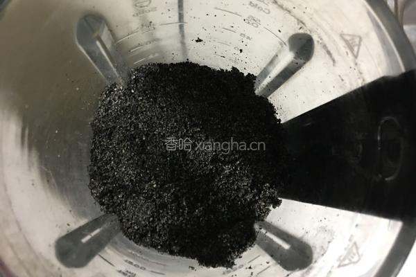 黑芝麻酱的做法图解3