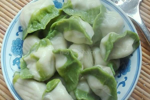 菜汁饺子的做法图解10