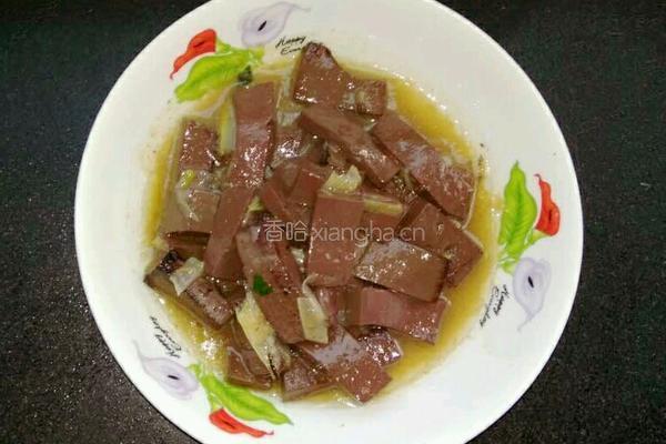 葱花炒红豆腐的做法图解6