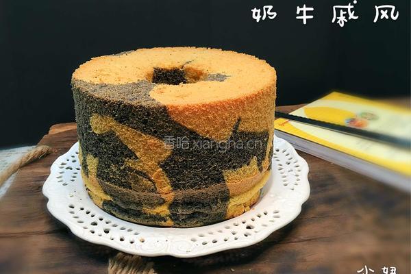 奶牛戚风蛋糕的做法图解20