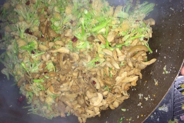 炝炒花菜的做法图解6