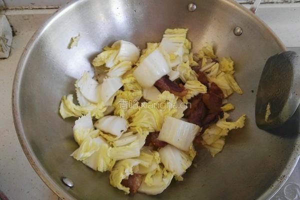 腾冲名菜 大救驾 炒饵块的做法图解5