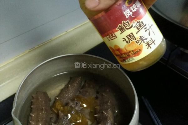 葱爆海参的做法图解3