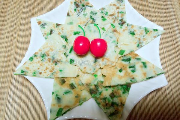韭菜鸡蛋煎饼的做法图解13