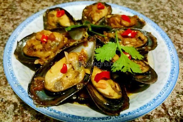 葡萄酒煮青口的做法图解5